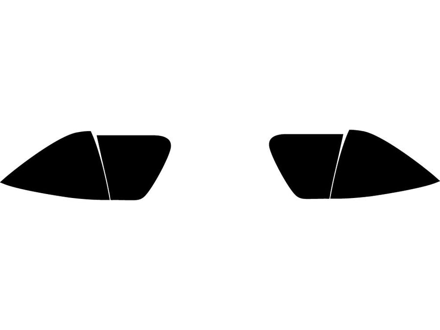 milan Precut Tail Light Tint Diagram