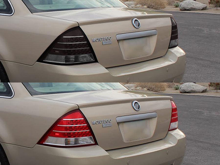 montego Before and After Smoked Taillights