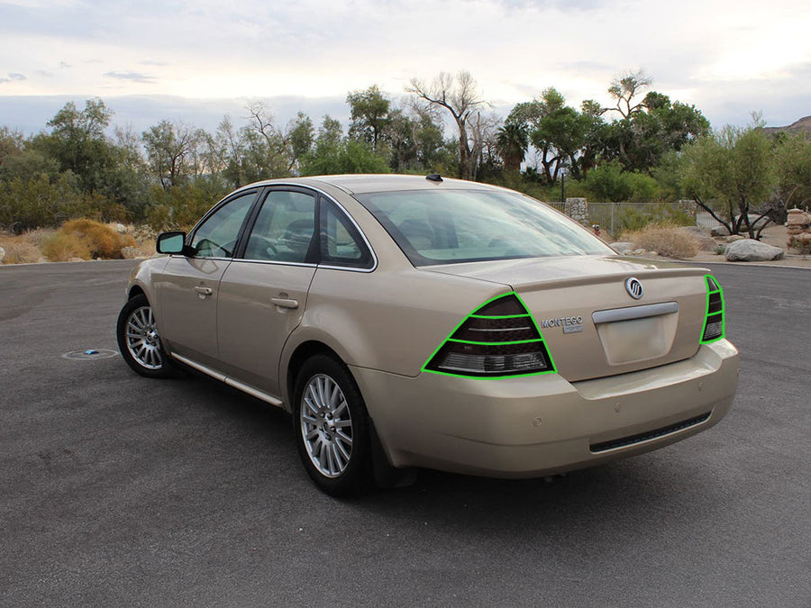 montego Tail Light Tint Installation Points