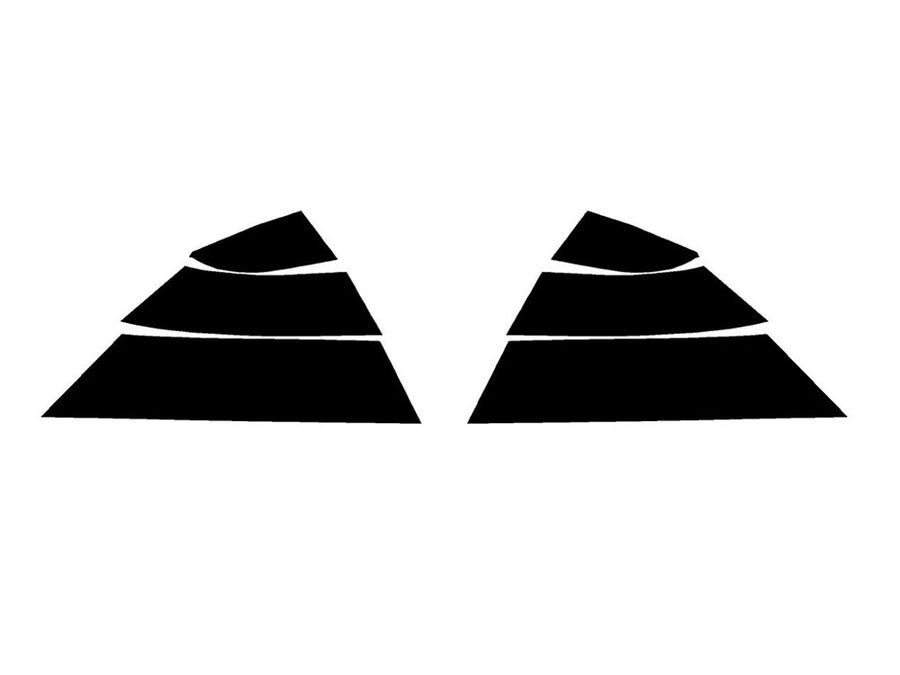 montego Precut Tail Light Tint Diagram