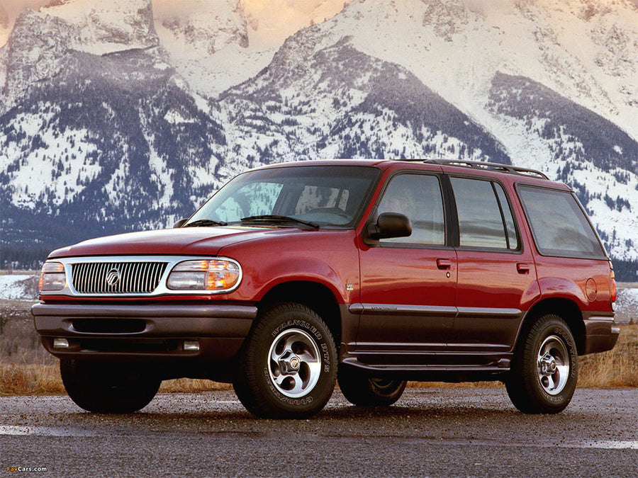 mercury mountaineer 1997-2001 Matte Black Pillar Trim