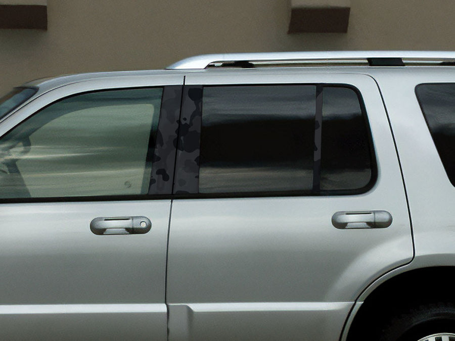 mercury mountaineer 2002-2010 Camo Pillar Cover Diagram