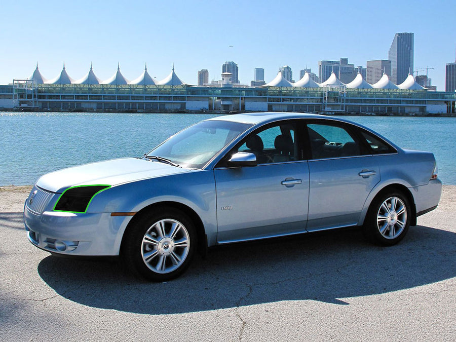 mercury sable 2008-2009 Headlight Tint Location