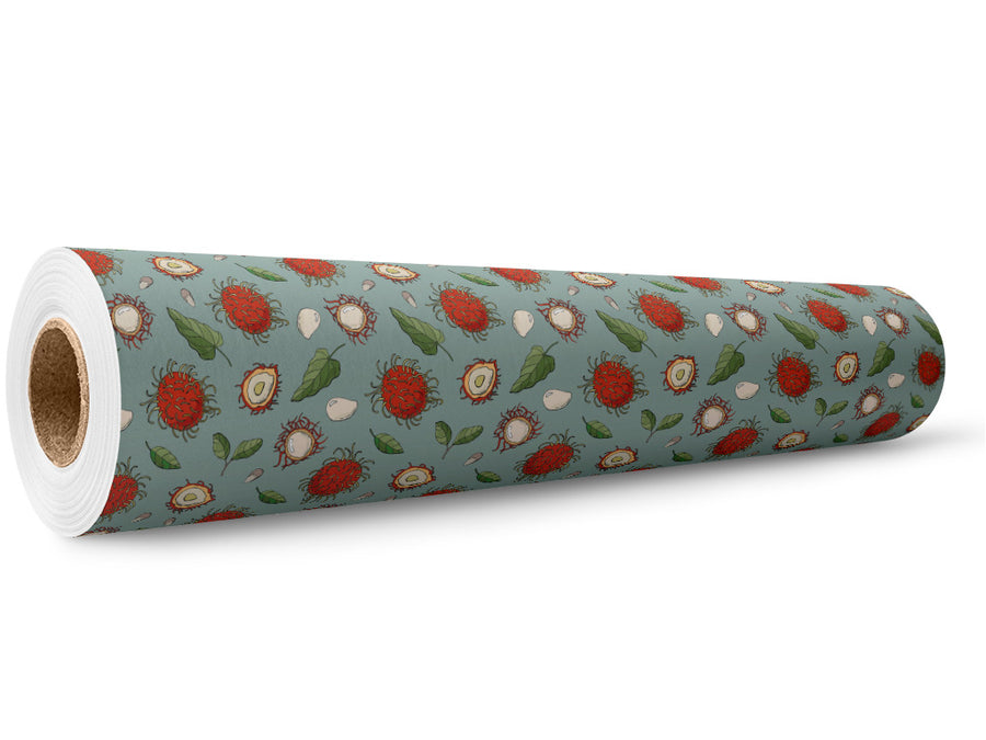 Messy Hair Fruit Wrap Film Wholesale Roll~Rwraps Series 914 Digitally Printed Vinyl Roll~5