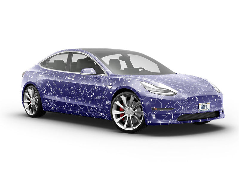 Micro ITX Technology Vehicle Vinyl Wrap