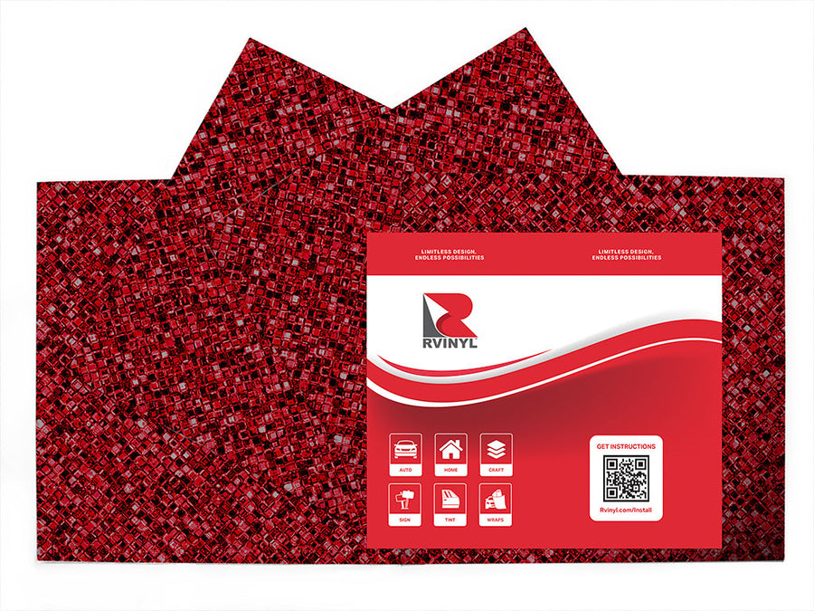 microscopic hemoglobin horror Craft Vinyl Sheet Pack