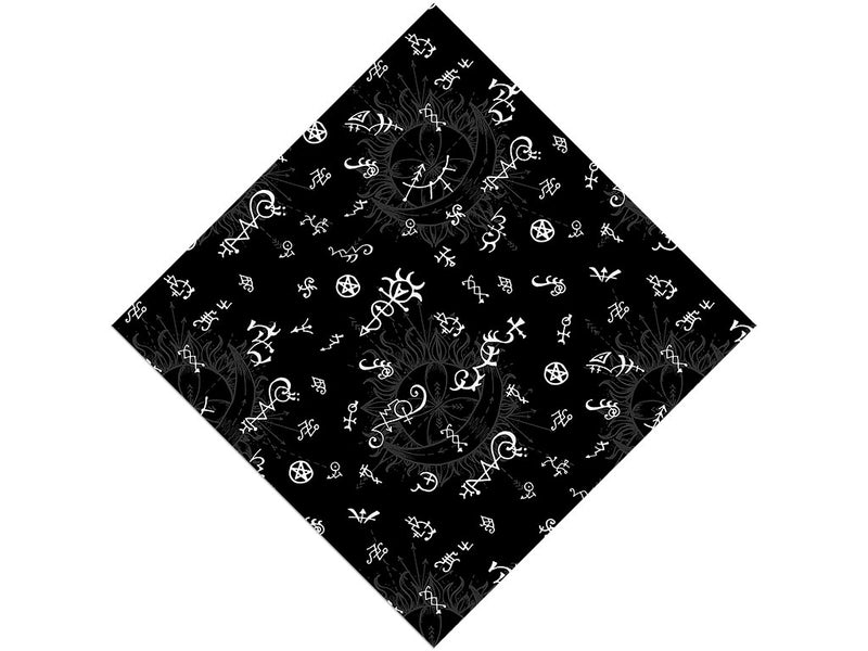 Midnight Annotations Mystic Vinyl Wrap Pattern