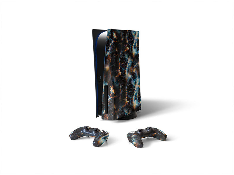 midnight blast science fiction Sony PS5 DIY Skin