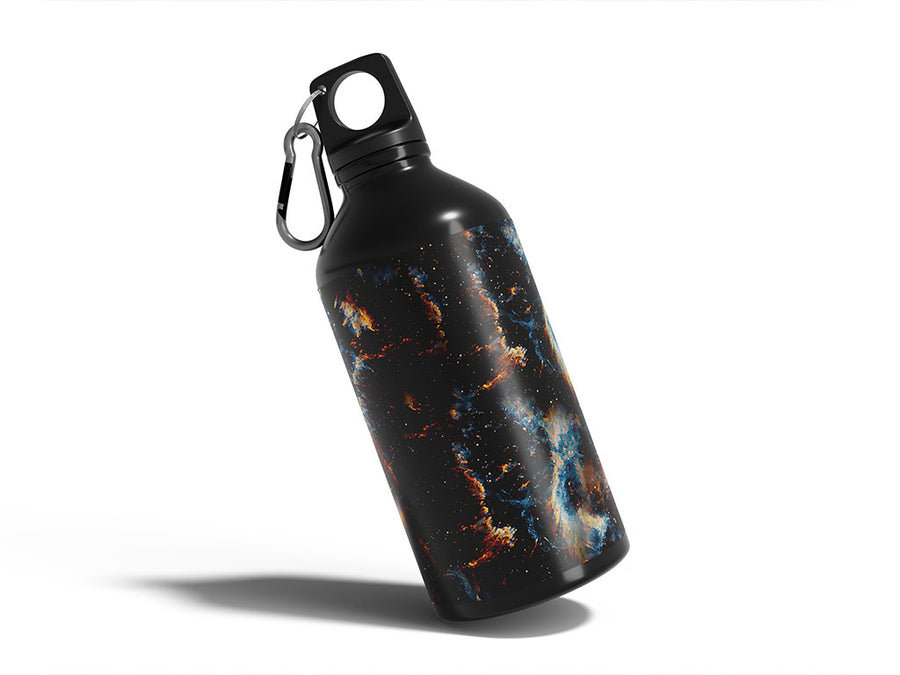midnight blast science fiction Water Bottle DIY Stickers