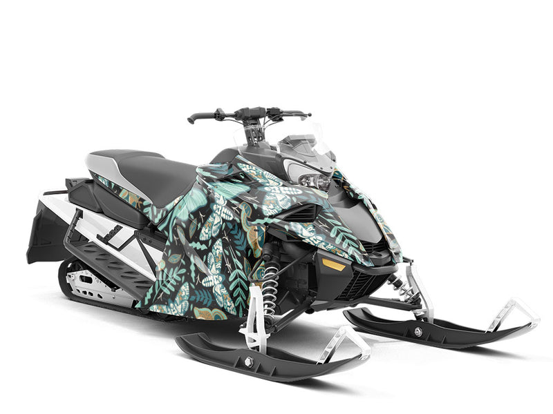 Midnight Doom Bug Custom Wrapped Snowmobile