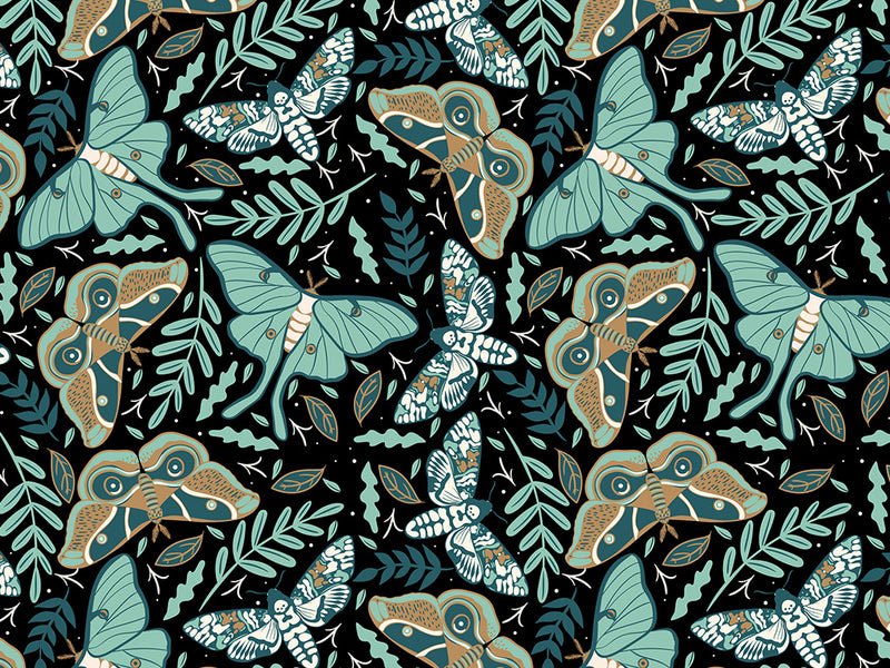 Midnight Doom Bug Vinyl Wrap Pattern~Rwraps Series 914 Digitally Printed Vinyl Wrap~0