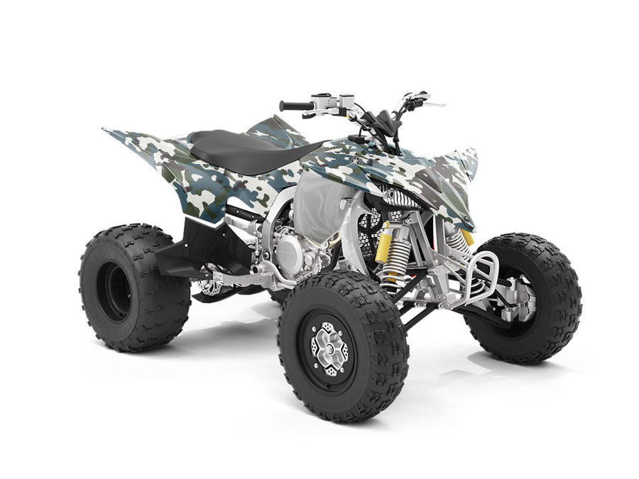 Midnight Leaf Camouflage ATV Wrapping Vinyl