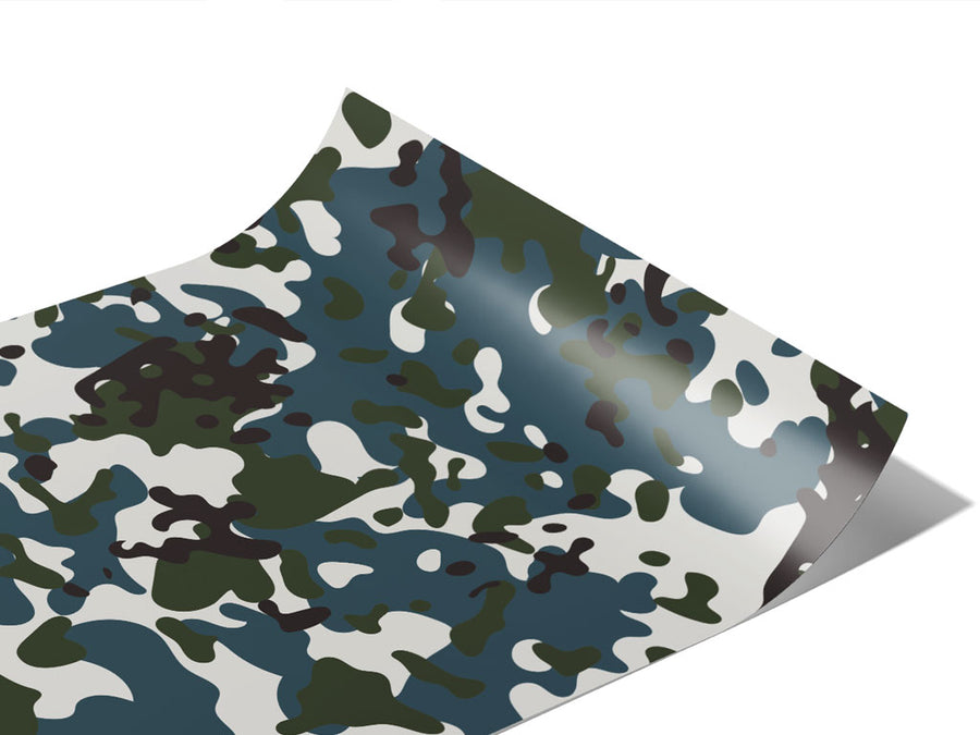 Midnight Leaf Camouflage Vinyl Wraps~Rwraps Series 914 Digitally Printed Vinyl Wrap~1