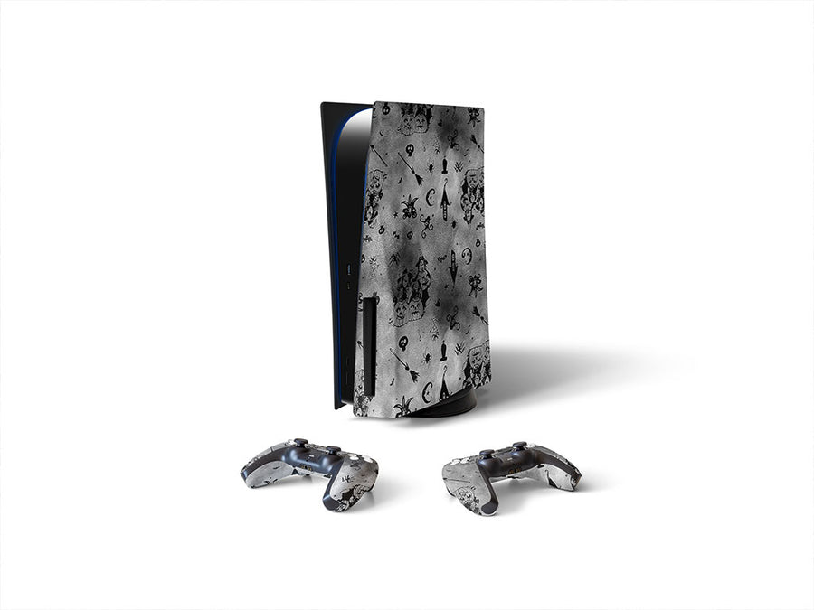 midnight magic horror Sony PS5 DIY Skin
