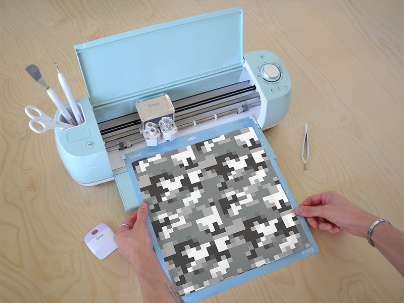 midnight mission pixel Cricut Compatible Vinyl