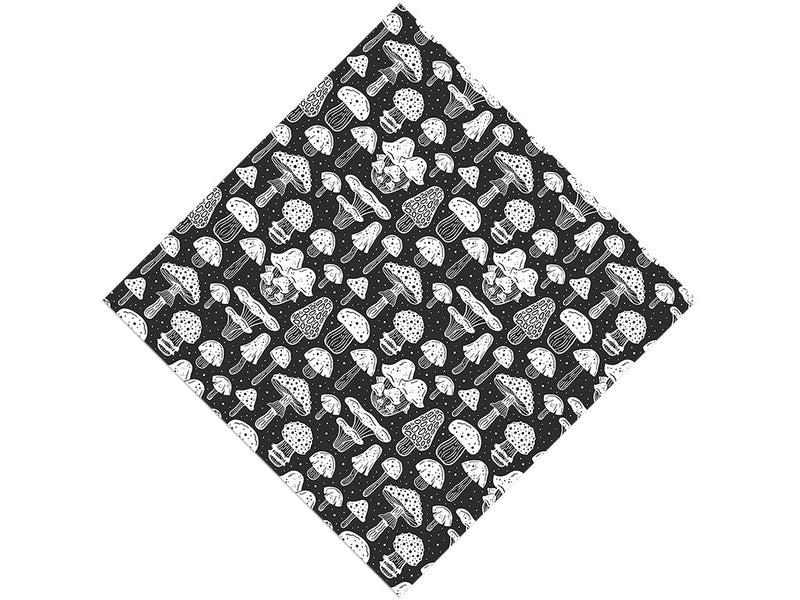 Midnight Mycelium Mushroom Vinyl Wrap Pattern