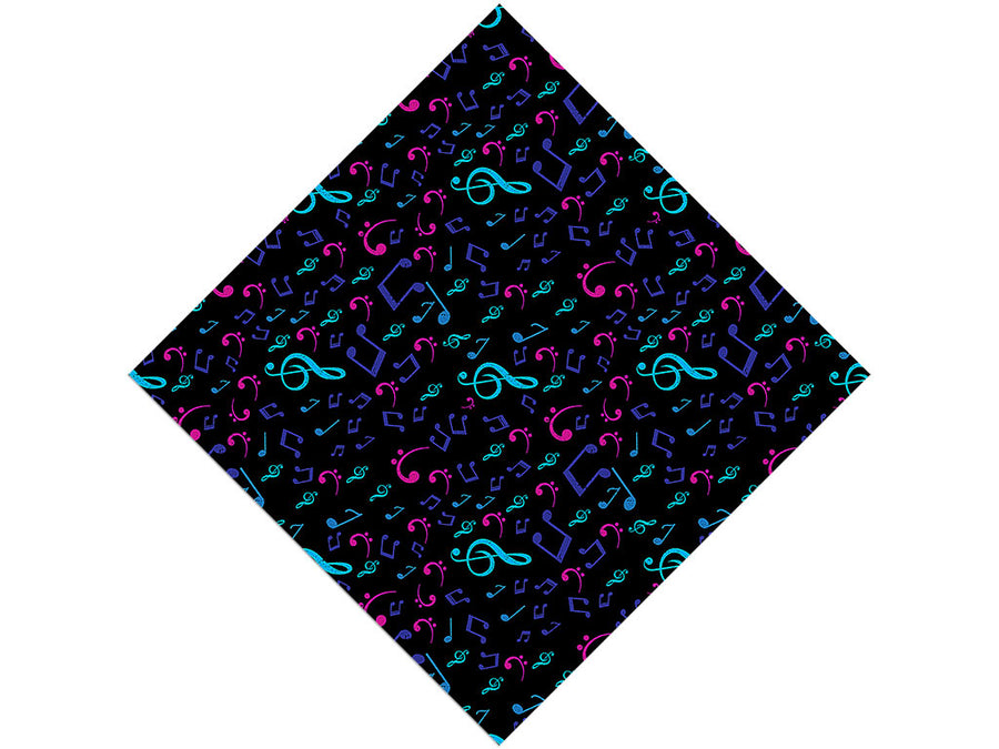 Midnight Notes Music Vinyl Wrap Pattern