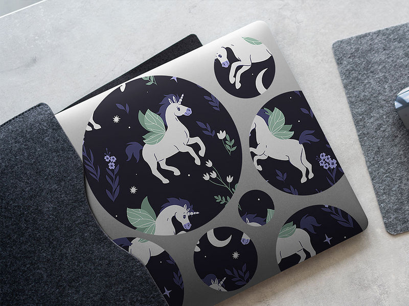 midnight pegasus fantasy DIY Laptop Stickers