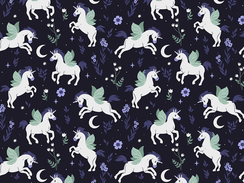 Midnight Pegasus Fantasy Vinyl Wrap Pattern~Rwraps Series 914 Digitally Printed Vinyl Wrap~0