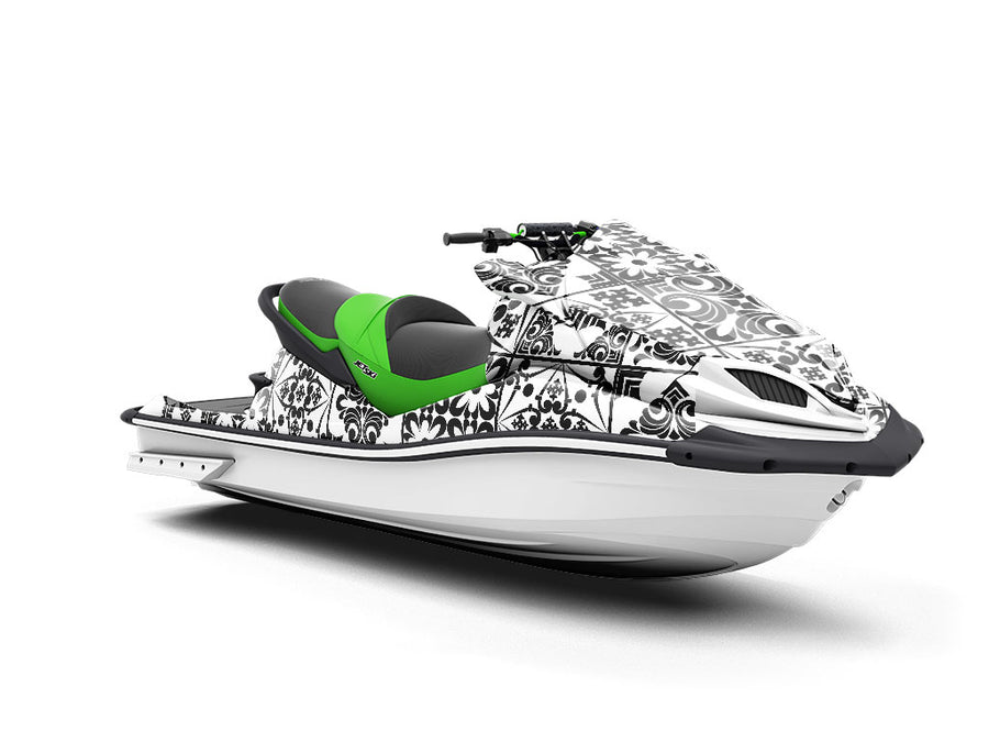 Midnight Screening Tile Jet Ski Vinyl Customized Wrap