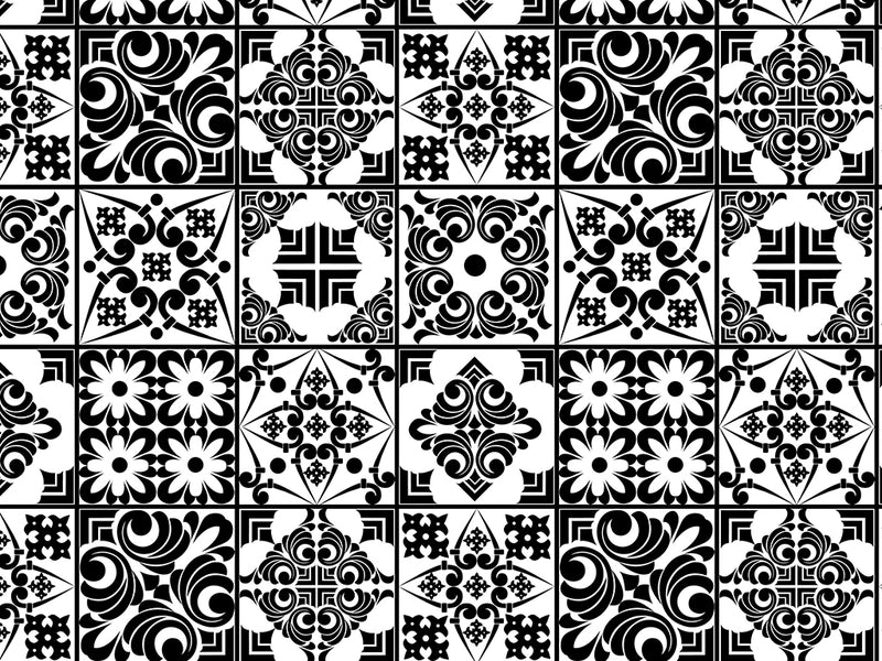 Midnight Screening Tile Vinyl Wrap Pattern~Rwraps Series 914 Digitally Printed Vinyl Wrap~0