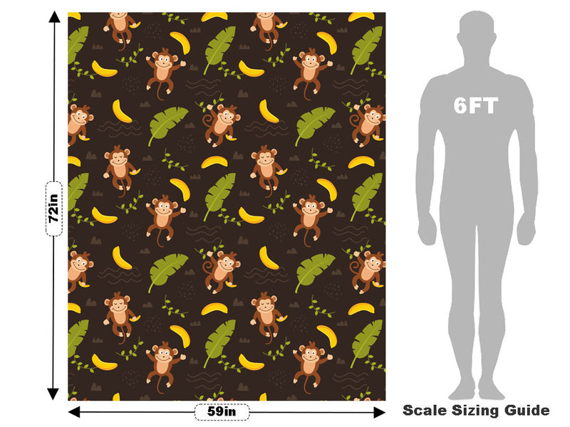 Midnight Snacks Primate Vehicle Wrap Scale~Rwraps Series 914 Midnight Snacks Primate Measurements~1