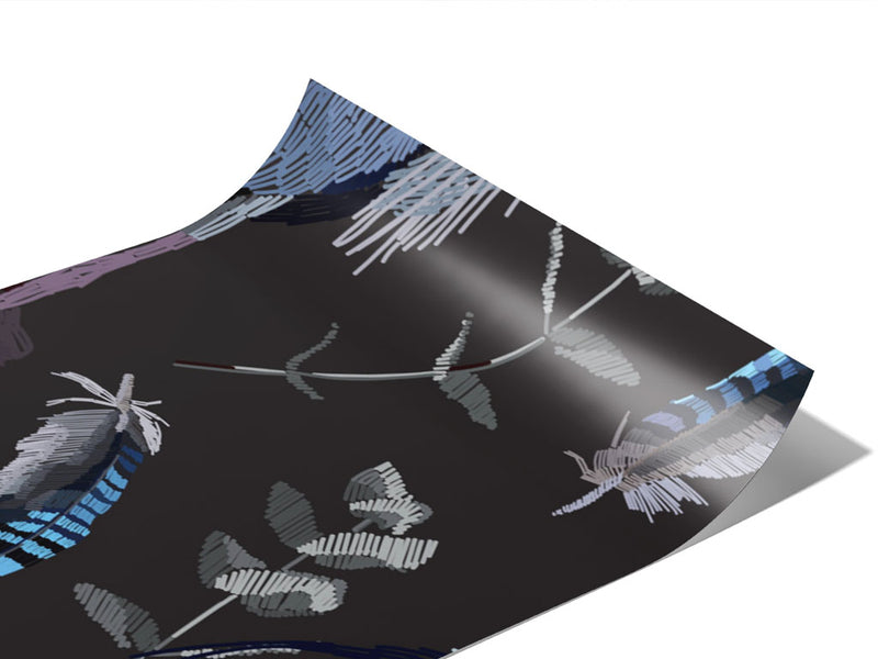 Midnight Storks Birds Vinyl Wraps~Rwraps Series 914 Digitally Printed Vinyl Wrap~0