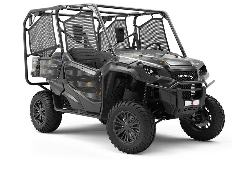 Midnight Sunset Technology Utility Vehicle Vinyl Wrap