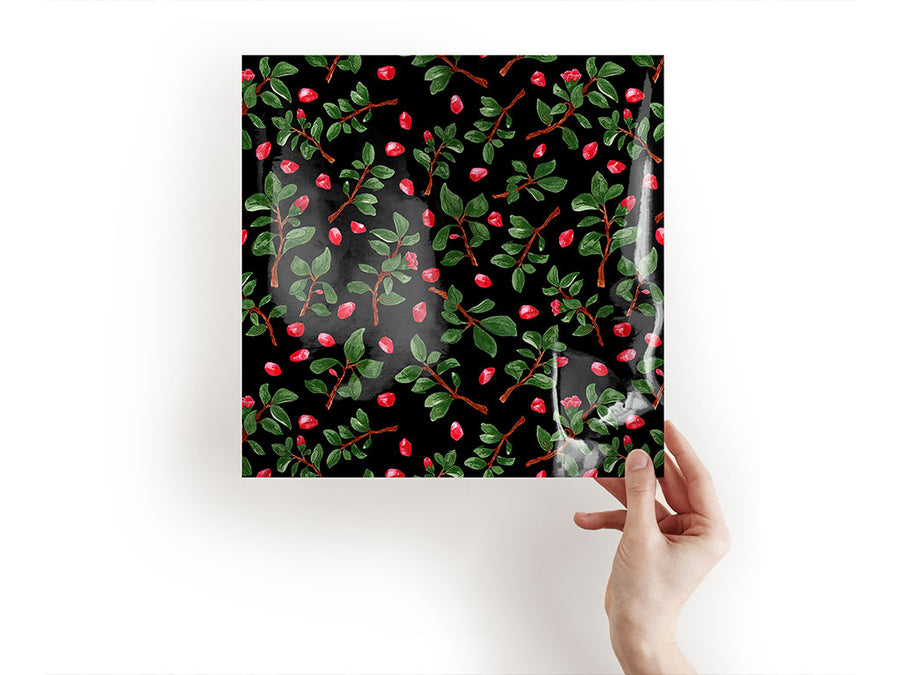 midnight sweetpea floral Craft Sheets