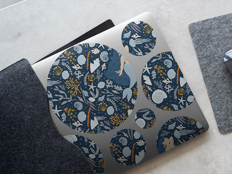 midnight swim fantasy DIY Laptop Stickers