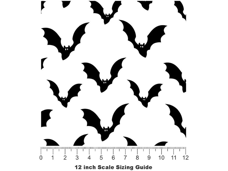 Midnight Trickster Animal Vinyl Film Pattern Size 12 inch Scale~Rwraps Midnight Trickster Animal Sizing Chart~2