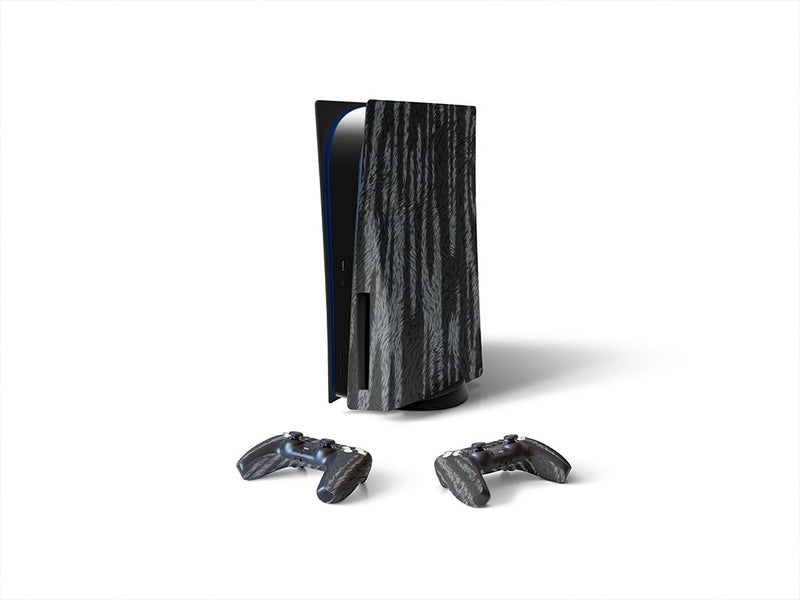 midnight zebra animal print Sony PS5 DIY Skin