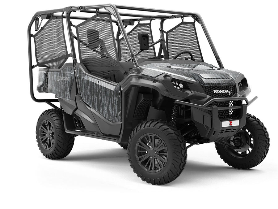 Midnight Zebra Utility Vehicle Vinyl Wrap