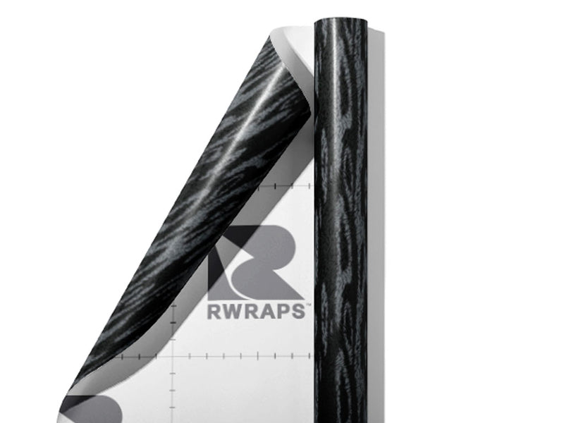 Midnight Zebra Wrap Film Sheets~Rwraps Series 914 Midnight Zebra Scrolled Sheet~5