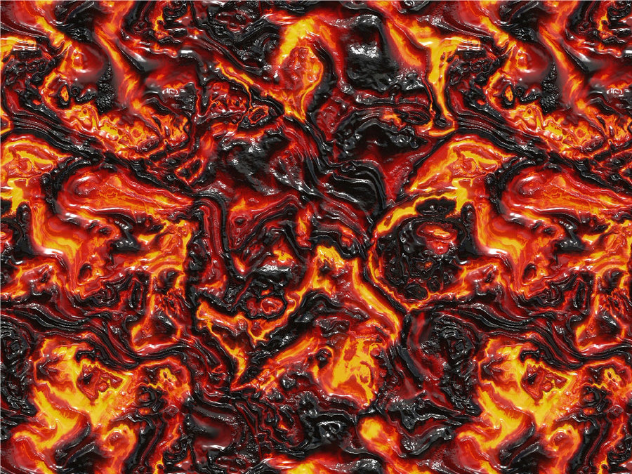 Mighty Passion Lava Vinyl Wrap Pattern~Rwraps Series 914 Digitally Printed Vinyl Wrap~0