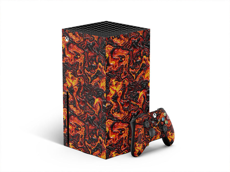 mighty passion lava XBOX DIY Decal