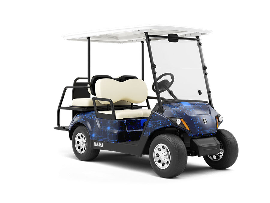 Mind's Eye Technology Wrapped Golf Cart
