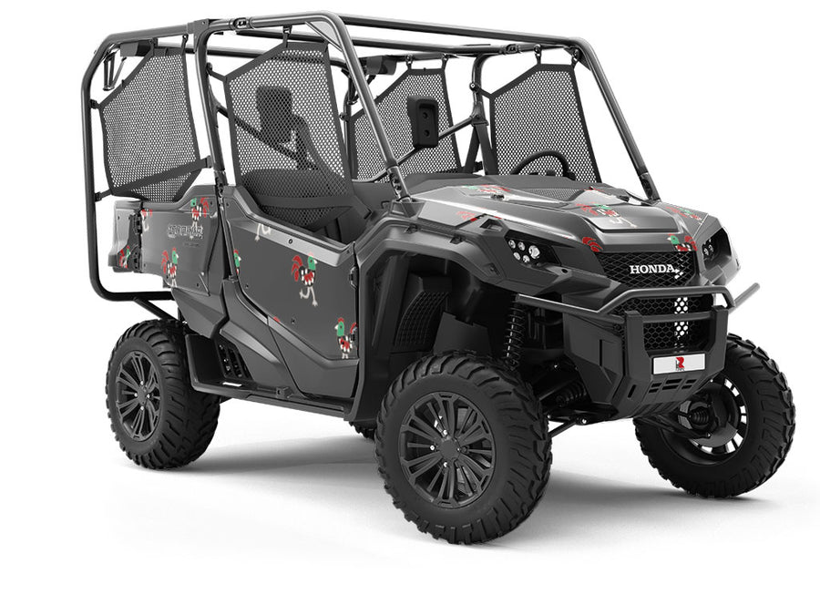 Mini Cockerels Birds Utility Vehicle Vinyl Wrap