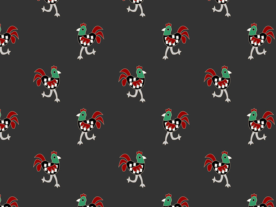 Mini Cockerels Birds Vinyl Wrap Pattern~Rwraps Series 914 Digitally Printed Vinyl Wrap~0