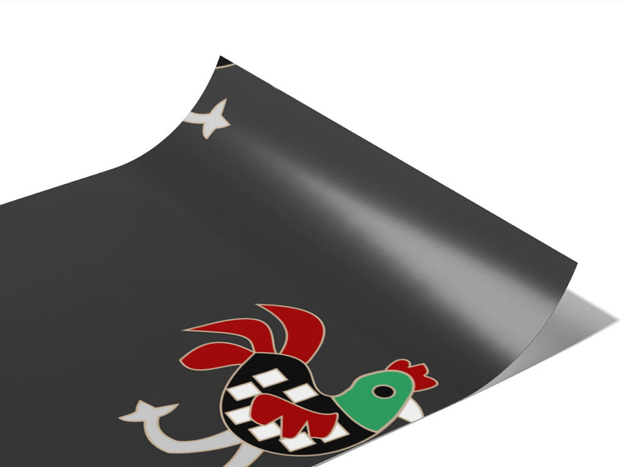 Mini Cockerels Birds Vinyl Wraps~Rwraps Series 914 Digitally Printed Vinyl Wrap~0