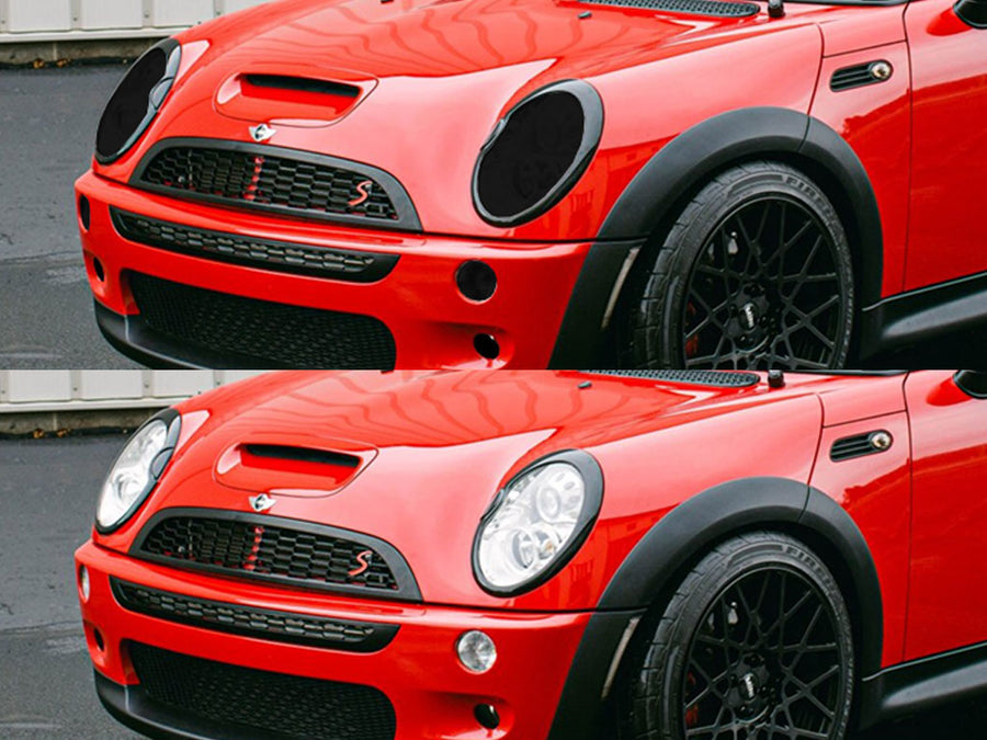 mini cooper 2002-2006 Headlight Tint Appearance