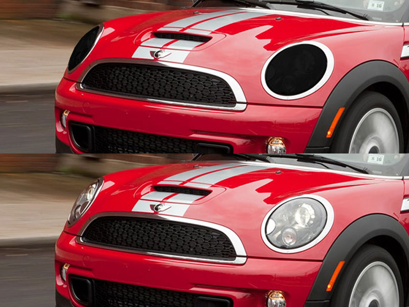mini cooper 2007-2013 Headlight Tint Appearance