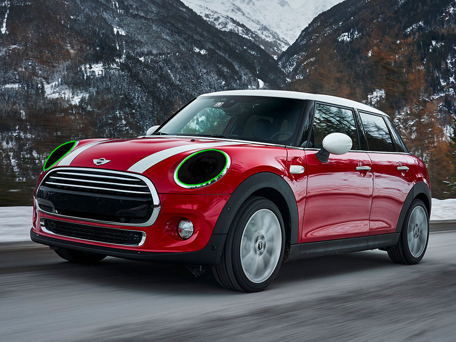 mini cooper 2014-2018 Headlight Tint Location