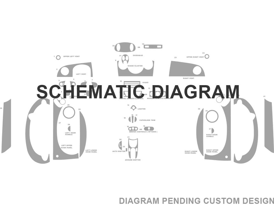 mini custom Dash Kit Diagram