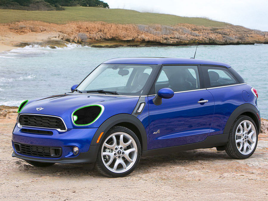 mini paceman 2013-2016 Headlight Tint Location