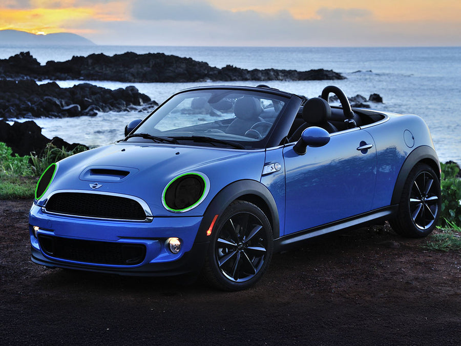 mini roadster 2012-2015 Headlight Tint Location