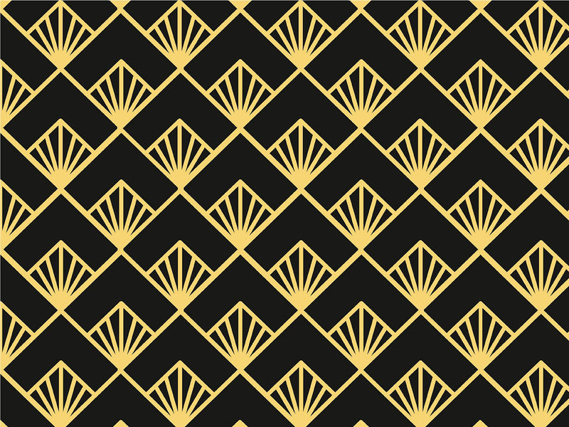 Miniature Sunrises Art Deco Vinyl Wrap Pattern~Rwraps Series 914 Digitally Printed Vinyl Wrap~0