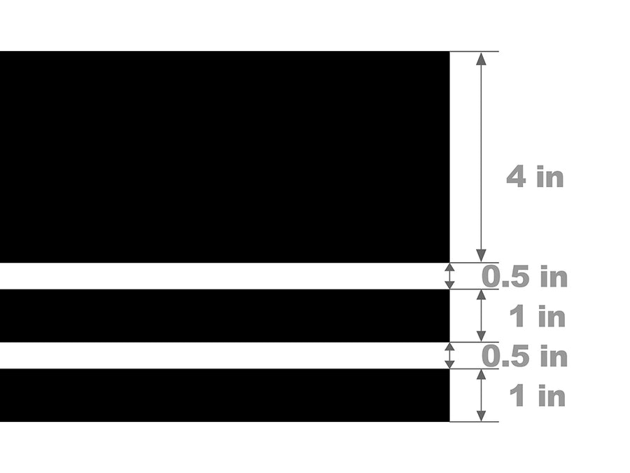 Minor Threat Fender Hash Mark Width Diagram