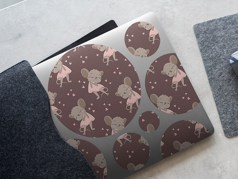 miss fancy animal DIY Laptop Stickers