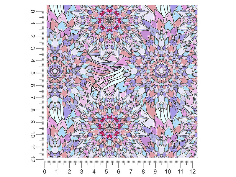 miss flora floral 1ft x 1ft Craft Sheets